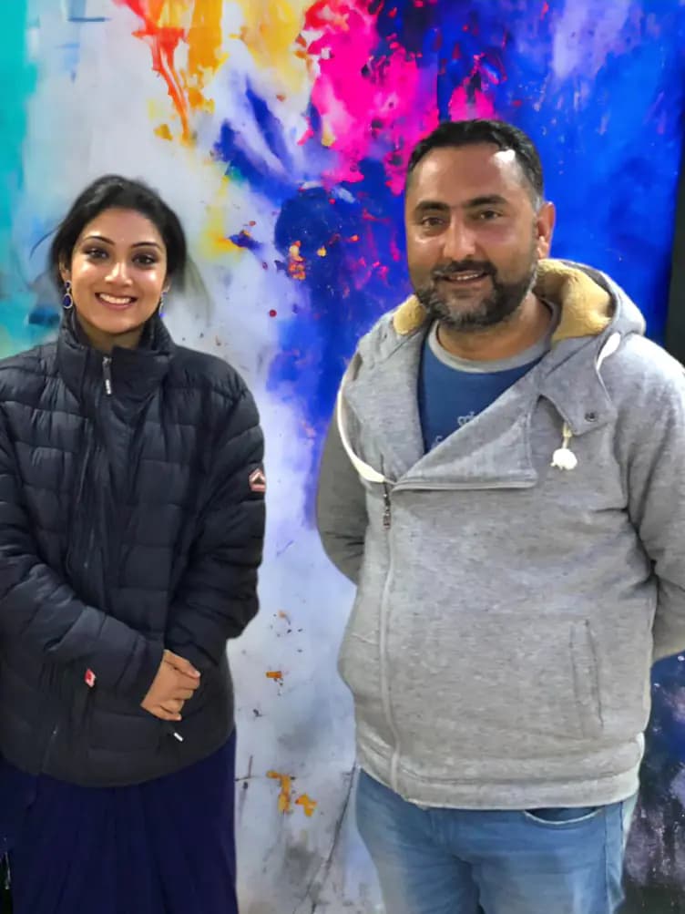 Avanthika Mohan, South Indian actress, at Shahjee Arts