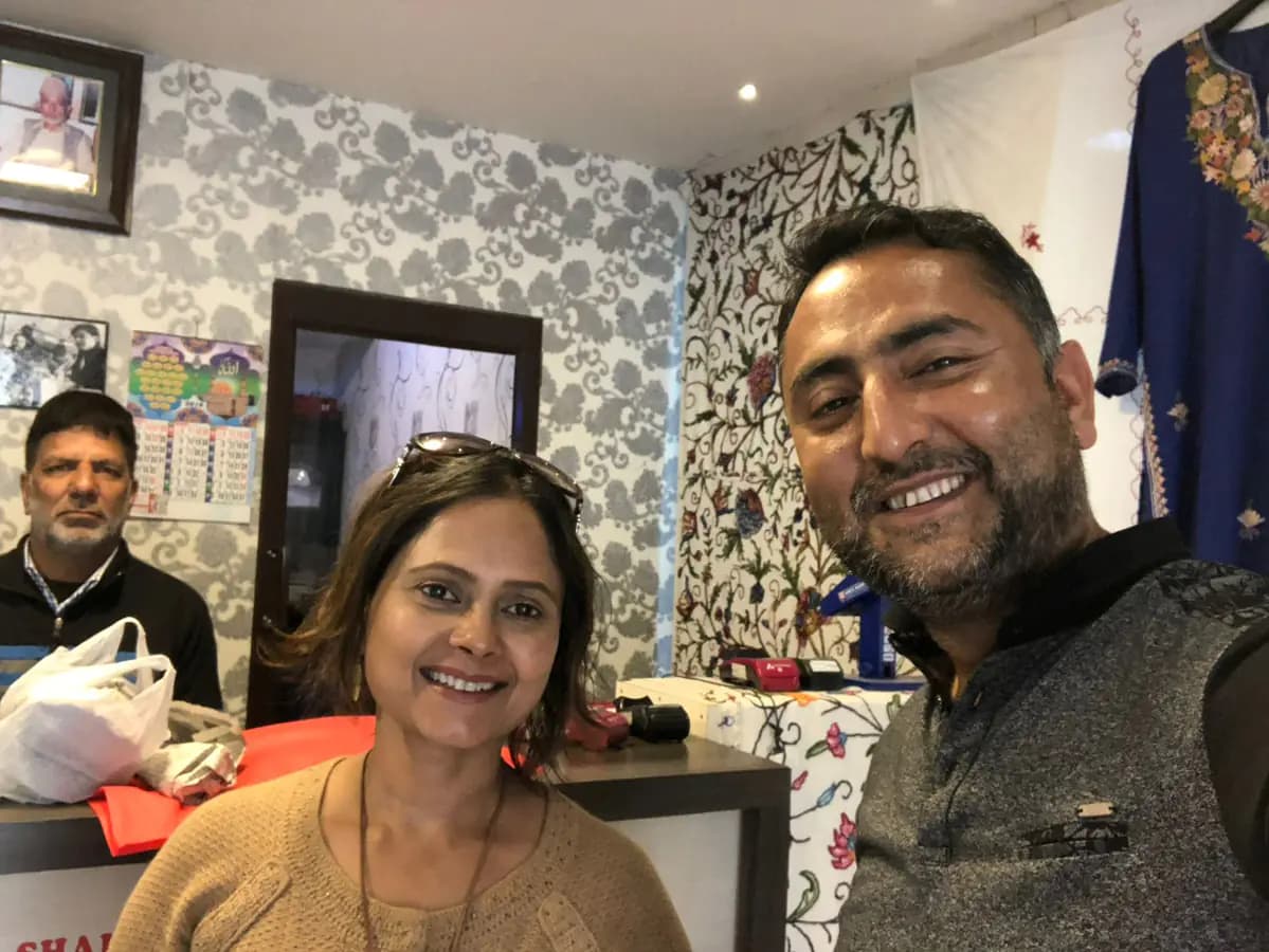 Sadia Siddiqui, Indian actress, at Shahjee Arts